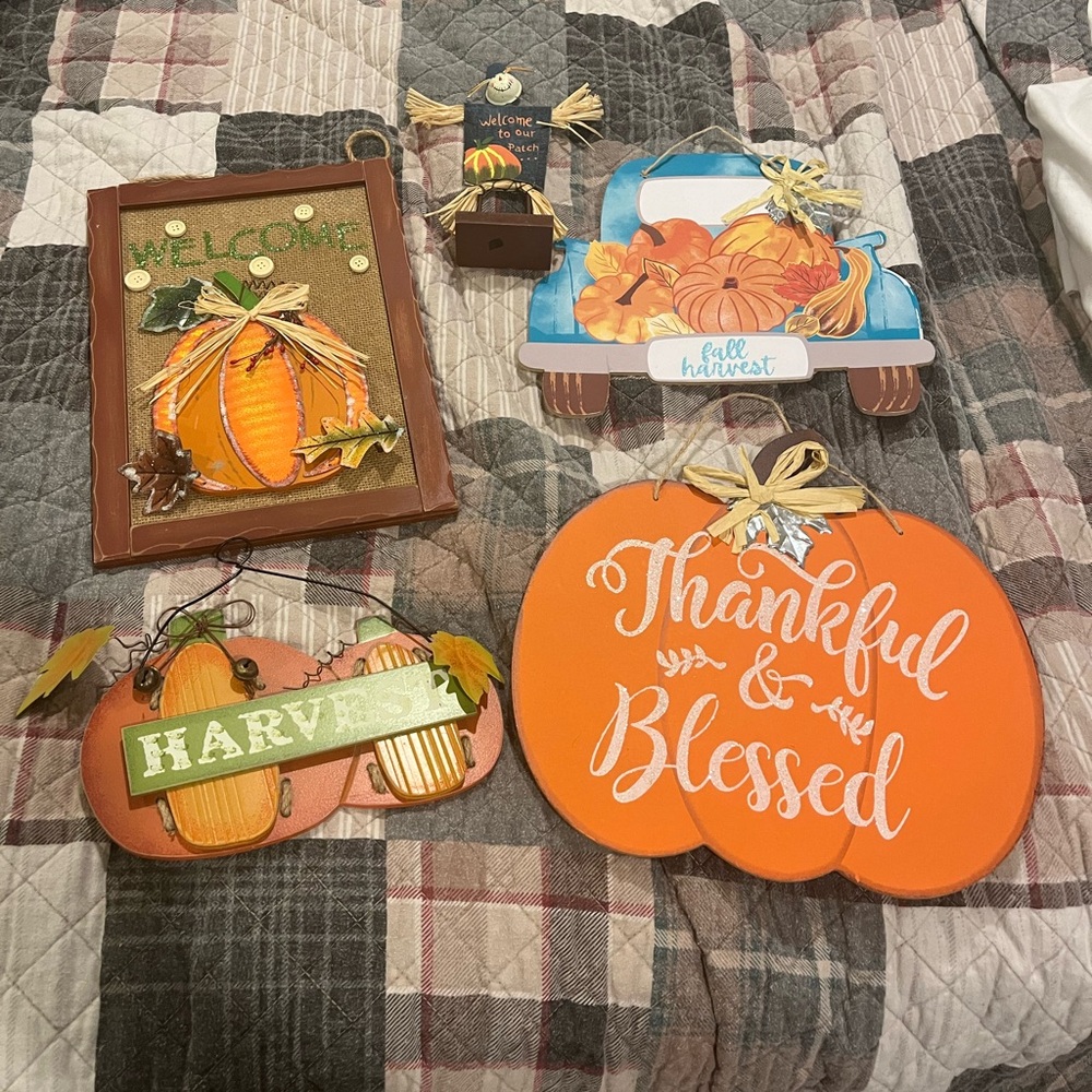 Fall Decor Bundle - Picture 1 of 8